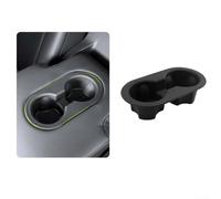 Anti-Skid Rear Cup Holder Mat for Tesla For Model Y Juniper 2025 Silicone Insert to Keep Drinks Secure on the Road