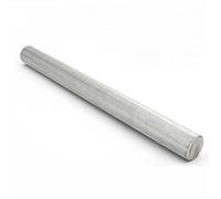 Anti-skidding Surface embossing Stainless Steel 304 Rod Bar soild Round Bar Straight grain Chequered knurled Metal rod(Straight grain,12x490mm 1Pc)