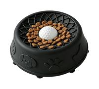 Anti Sling Dog Bowl - Activity Toy with Suction Cup, Slow Feeder Ball Bowl for Puppies: Feeding, Eating, Licking, Treats, Snacks, Food, Water and Against Boredom