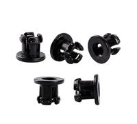 anti slip 5pcs Connector Bore 4mm PTFE tube Coupling Collet and Clamp Clip Set for 1.75mm filament 3D Printer Parts ladder stop