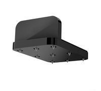 Anti-Slip Acrylic Anchors for Evans Bass Drum Carpet | Vibration Damping with Steel Nails | Black Drum Kit Accessory to Prevent Movement | Compact 10x6.5cm