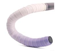 Anti Slip and Shock Absorbent Road Bike Handlebar Tape Made from PU, EVA, and Silicone for Steady Grip (White Purple)