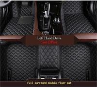 Anti-Slip Backing For Tracker 2019 2020 2021 Car Floor Mats Carpets Custom Auto Interior Accessories Front Rear Side Rugs Accessory(Carbon Fiber 4Pcs)