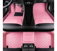 Anti Slip Backing Mat For Dodge For Durango 2011 2012 2013 2014 2015 2016 2017 2018 Leather Floor Mats Cars Full Set Car(Pink)