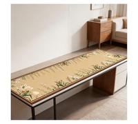 Anti-Slip Balcony Windowsill Mat Floral 20/30/40/60in Long, Cupboard/Cabinets Protector Decorator Liner, Patio Kitchen Absorbent Pad(F,20x20in (51x51cm))