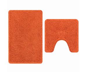 Anti-slip Bath Mat Set 2 pcs PP Bathroom Rug Non-Slip Anti-Skid Shower vidaXL