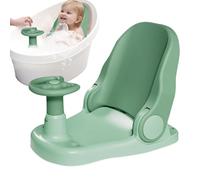 Anti Slip Bath Seat, Child Bath Seat, Travel Bath Seat, Bath Support Chair | Anti Slip Sit Up Chair | Portable Support Chair for Bathing and Showering in Living Rooms, Travel, and Hotel Rooms