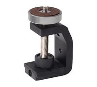 Anti-slip camera TC50C clamp has rubber pad to increase stability and protect objects from scratches up to 32mm diameter Anti-slip camera clamp