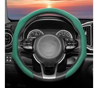 Anti-slip Car Steering Wheel Cover For Kia For Carnival For Ev6 For K4 For Ev9 Perforated Steering Wheel Cover Non-Slip Sweat-Absorbent Breathable(Green Round)