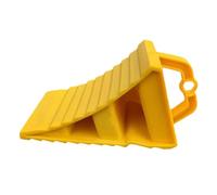 Anti-Slip Car Wheel Chock with Heavy-Duty Handle, Durable Rubber Brake Stopper for Trucks, RVs, Caravans, and Vehicles, 20x12x11cm, Secure Parking Solution for Safe and Stable Use (1PC)