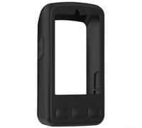 Anti-Slip Case for Wahoo ELEMNT for roam 3 for v3 Flexible Silicone Cover Vibration-Resistant Bike Computer Skin Blue(Black)