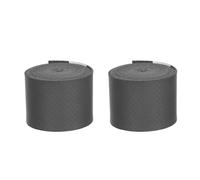 Anti-slip Drum Stick Tape 2pcs Pu Sweat Absorbent Belts for Drums | Black Creative Design, Easy to Install and Replace, for Percussionists and Drummers, Drum Stick Accessories