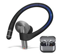 Anti-Slip Ear Hooks for Galaxy Buds 3 Pro (2024) & Galaxy Buds 3 FE (2025), Comfortable Fit | Sports Anti-Loss | Memory Titanium Alloy Ear Hooks Compatible for Samsung Buds 3 Earbuds w/Lanyard, Black