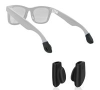 Anti-Slip Eyeglass Ear Grip for Ray-Ban Meta Wayfarer/Skyler/Headliner | Glasses Arm Accessories for Gen, Silicone Eyeglass Retainers, Comfortable Behind Ear Cushion (Black)