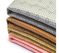 Anti Slip Fabric Rubber Dotted PVC Silicone Coated Sewing,DIY Non-Skid Gripping Material for Carpet Sofa Crafts Rugs Cushion Anti-Slip (Yellow,150x500cm)