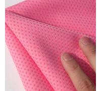 Anti Slip Fabric with Silica Gel,150cm in Width Sewing Backing Cloth,Anti Slip Curtain Fabric Liner for Home Office Sofa Sewing (150 * 50cm,Pink)