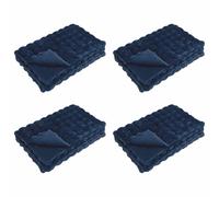 Anti-Slip Faux Rabbit Fur Blanket Polyester Plush Winter Warm Indoor vidaXL