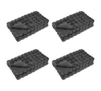 vidaXL Faux Fur Rabbit Fur Blanket Grey 240 x 270 cm Polyester Living Room Modern Luxury Faux Fur Blanket Soft Durable Polyester Cosy Winter Warmer