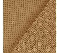 Anti-Slip Final Backing Cloth by The Yard, Single-side & Double-side Silicone Particles Gripping Material for Sofa Cushions Sewing Carpets Slipper Tablecloth (Single-sided,Yellow)
