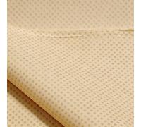 Anti-Slip Final Backing Cloth by The Yard, Single-side & Double-side Silicone Particles Gripping Material for Sofa Cushions Sewing Carpets Slipper Tablecloth (Beige,Single-sided)