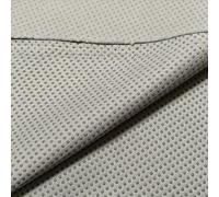 Anti-Slip Final Backing Cloth by The Yard, Single-side & Double-side Silicone Particles Gripping Material for Sofa Cushions Sewing Carpets Slipper Tablecloth (Grey,Single-sided)