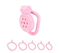 Anti-Slip Flat Cage + Restraint Elastic Strap A163-uk (Pink)