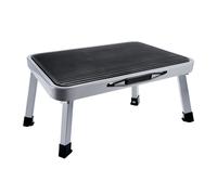 Anti Slip Folding Metal Step Stool Foldable Collapsible Kitchen Steel