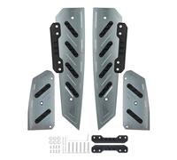 Anti-slip Foot Pegs Anti-tip Ergonomic Design Motorcycle Foot Pedals Quick Fix for 350cc Motorcycle Motorcycle Footrest Pad with Crash Defense