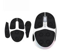 Anti Slip Grip Tape Sweat-Absorbent Mouse Grip Stickers for Logitech G705 Gaming Mouse,Black Snowflake Half