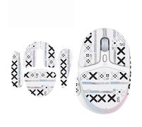 Anti Slip Grip Tape Sweat-Absorbent Mouse Grip Stickers for Logitech G705 Gaming Mouse,White Full