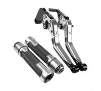 Anti-Slip Grip & Wind Deflector with 6-Pos Lever(Titanium)