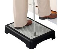 Anti-Slip Half Step Stool for Elderly and Disability Aids - Portable Outdoor Walking Platform for Door Steps