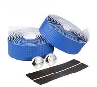 Anti Slip Handlebar Tape with Shock Absorbing Foam for Road Bikes to Improve Control and Comfort on Rough Roads (Blue)