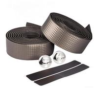 Anti Slip Handlebar Tape with Shock Absorbing Foam for Road Bikes to Improve Control and Comfort on Rough Roads (Brown)