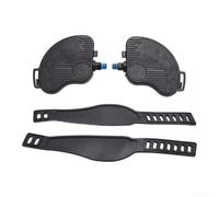 Anti Slip Indoor Cycling Pedals With Dual Thread Compatibility 9/16'' And 1/2'' For Smooth Power Transfer And Foot Control(1/2inch)