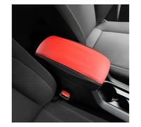 anti-slip mat Car Center Console Arm Rest Cushion Protection Cover Pad For Toyota For Corolla For Cross XG10 2021-2025 (Rosso)