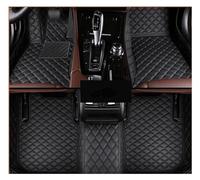 Anti Slip Mat Car Floor Mats For Chevy For Malibu 2008-2012 Leather Mat Carpets Set Rugs Pad Interior Parts Accessories Car Mats Floor(Blackblack)