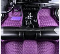 Anti Slip Mat Car Floor Mats For Chevy For Malibu 2016-2018 Auto Leather Mat Durable Pad Rugs Carpets Interior Parts Accessories Car Mats Floor(Purple,LHD)