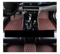 Anti Slip Mat Car Floor Mats For Citroen For Elysee For C-Elysee 2008-2013 Anti-dirt Mat Full Set Durable Rug Interior Parts Accessories Car Mat Set(Dark brown)