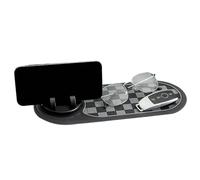 Anti Slip Mat for Car Dashboard,Organizer Mat | Phone Mount with Parking Number | for Car Dashboard Interior Vehicle Truck Electronics Navigation Keys Gadgets