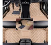 Anti-Slip Mats For Mercedes For Benz W204 2008 2009 2010 Artificial Leather Car Floor Mat Protect Your Vehicle's Interior Accessory Heel Pad(Beige)