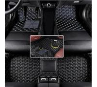 Anti-Slip Mats For Mercedes For Benz W205 2014 2015 2016 2017 2018 Artificial Leather Car Floor Mat Protect Your Vehicle's Interior Heel Pad(Black With White)