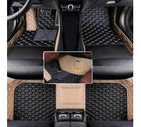 Anti-Slip Mats For Mitsubishi L200 For Triton 2016 2017 2018 Artificial Leather Car Floor Mat Protect Your Vehicle's Interior Carpet(Black With Beige)