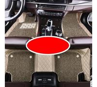 Anti-Slip Mats For Nissan For Sylphy Electric 2018 2019 2020 LHD Double Layer Wire Loop Carpets Car Floor Mats Floorliners Carpet(Beige brown)