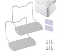 Anti Slip Mattress Gripper - Metal Mattress Holder Gripper,2X Anti Bed Sliding Mattress Gaskets, Mattress Stopper to Keep Mattress From Sliding
