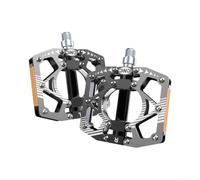 Anti-Slip MTB Pedals Aluminum Alloy Rough Terrain | CNC machined finish, vibrant color options, lightweight 150g pair, for rugged terrain ready, long lasting