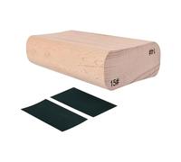 Anti-Slip Multi-Function Fret Polisher Block for Efficient Guitar Care Wooden Guitar Fretboard Leveling Sanding Block