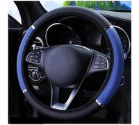 Anti Slip PU Car Leather Steering Covers For Jaguar XE XF XJ F-Pace F-Type Practical and Comfortable(Blu)