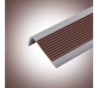 Anti Slip PVC Stair Nosing 10m L Shape Corner Profile Multi Level Threshold Strip Stair Edge Protector Safety Non Slip Adhesive Solution & Easy to Install