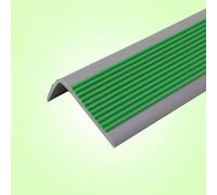 Anti Slip PVC Stair Nosing 10m Multi Level Threshold Strip L Shape Corner Profile Safety Stair Edge Protector Non Slip Adhesive Solution for Enhanced Safety.